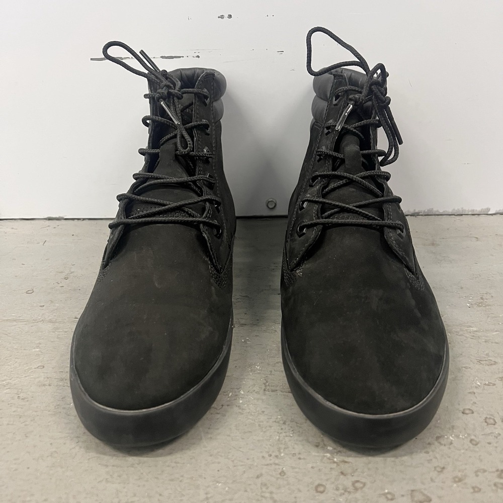 Timberland Dausette Sneaker Boots Womens Size 10‎ Black Leather Casual Shoes - Picture 5 of 9